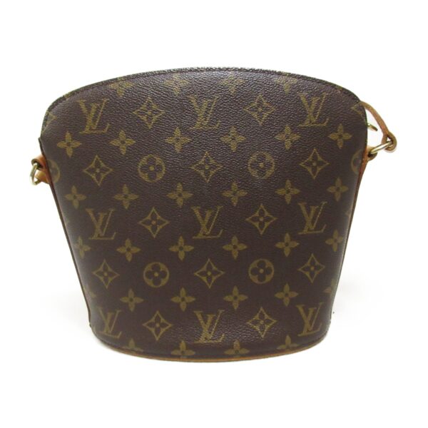 2101217887656 3 LOUIS VUITTON Drouot Shoulder Bag Monogram Bag Brown