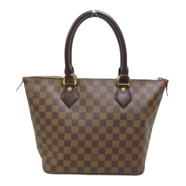 2101217887731 3 LOUIS VUITTON Saleya Handbag Damier Bag Brown