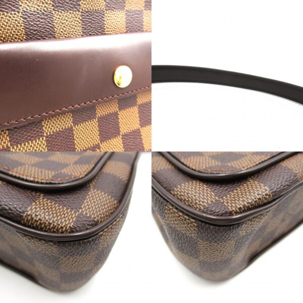 2101217887755 10c Louis Vuitton Aubagne Damier Shoulder Bag Brown