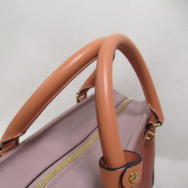 2101217888103 8 Loewe Amazona 36 Leather Handbag Purple