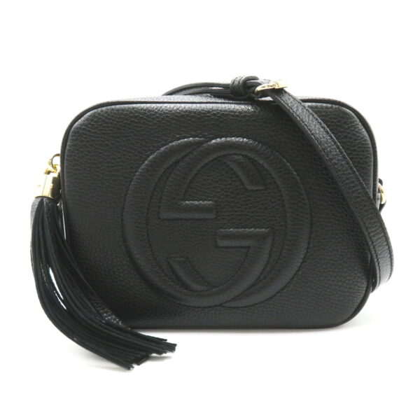 2101217891356 1 Gucci Soho Shoulder Bag Black