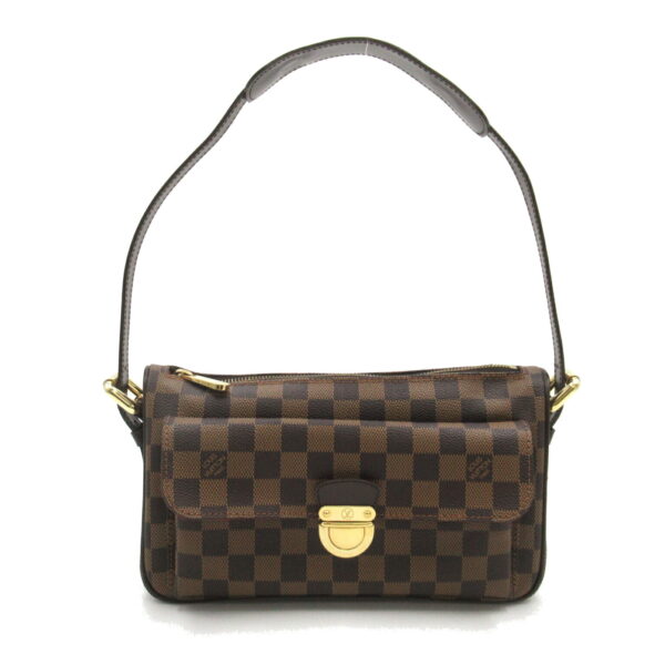 2101217898430 1 Louis Vuitton Ravello GM Damier Shoulder Bag Brown