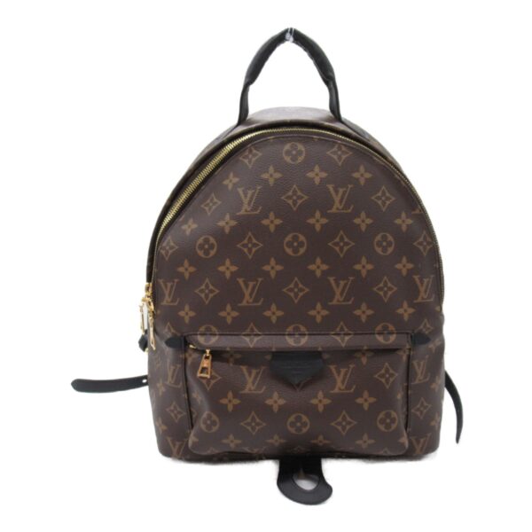 2101217898775 3 Louis Vuitton Palm Springs MM Monogram Rucksack Brown