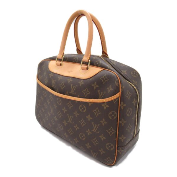 2101217908139 7 Louis Vuitton Deauville Monogram Handbag Brown