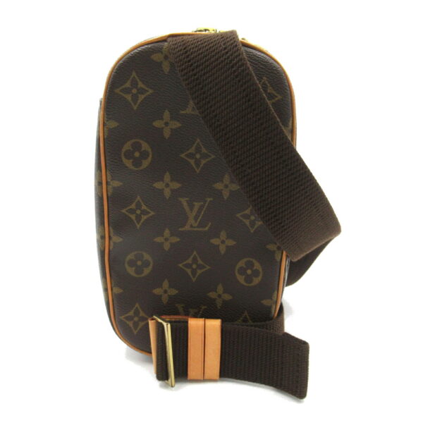 2101217908627 2 Louis Vuitton Pochette Ganju Monogram Waist Bag Brown