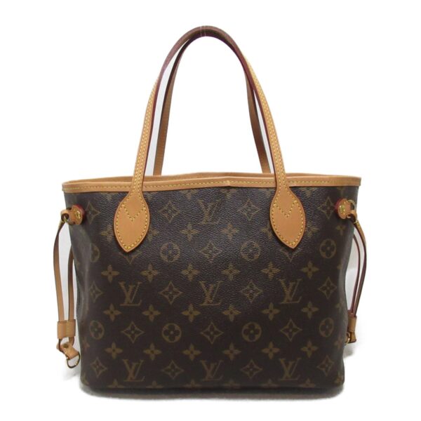 2101217913645 3 Louis Vuitton Neverfull PM Monogram Tote Bag Brown