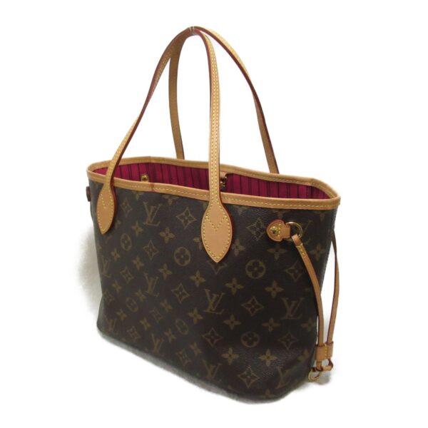 2101217913645 4 Louis Vuitton Neverfull PM Monogram Tote Bag Brown