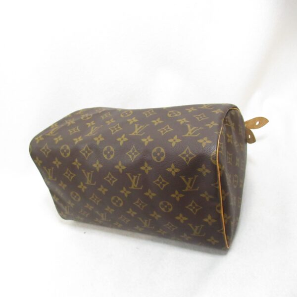 2101217913874 5 Louis Vuitton Speedy 30 Monogram Handbag Brown