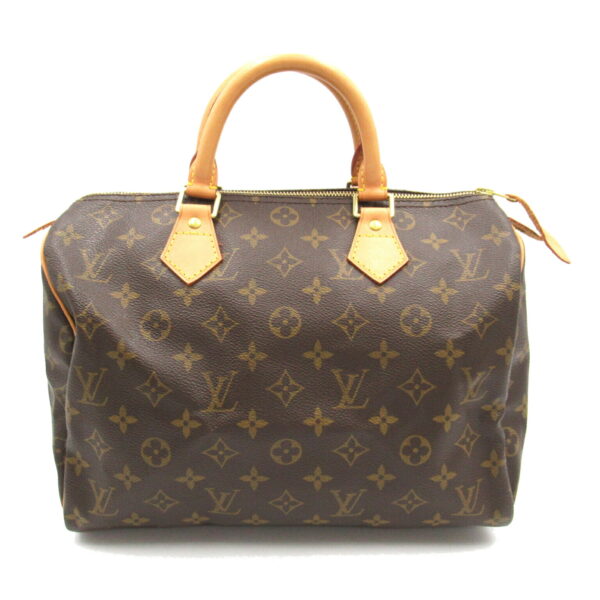 2101217917803 1 Louis Vuitton Speedy 30 Monogram Handbag Brown