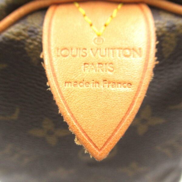 2101217917803 8 Louis Vuitton Speedy 30 Monogram Handbag Brown