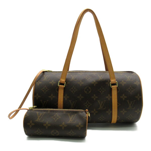 2101217917827 4 Louis Vuitton Papillon GM Monogram Shoulder Bag Brown