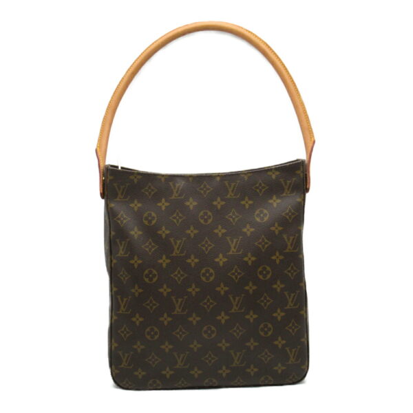 2101217917889 1 Louis Vuitton Looping Monogram Shoulder Bag Brown