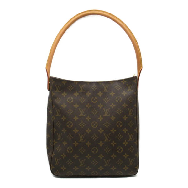 2101217917889 3 Louis Vuitton Looping Monogram Shoulder Bag Brown