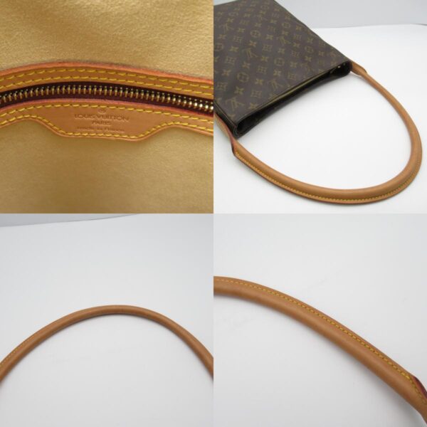 2101217917889 9c Louis Vuitton Looping Monogram Shoulder Bag Brown