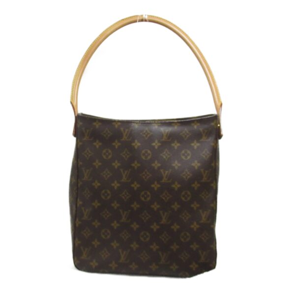 2101217917919 2 Louis Vuitton Looping Monogram Shoulder Bag Brown