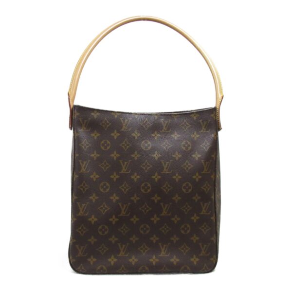 2101217917919 3 Louis Vuitton Looping Monogram Shoulder Bag Brown