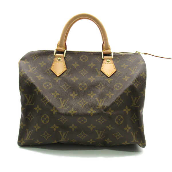 2101217917957 1 Louis Vuitton Speedy 30 Monogram Handbag Brown