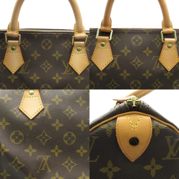 2101217917957 13c Louis Vuitton Speedy 30 Monogram Handbag Brown