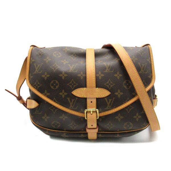 2101217917964 1 Louis Vuitton Saumur 30 Monogram Shoulder Bag Brown