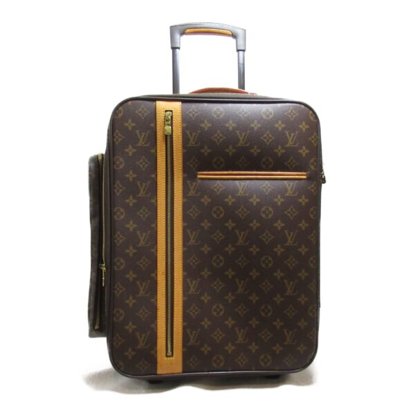 2101217917995 2 Louis Vuitton Trolley 50 Monogram Carry Bag Brown