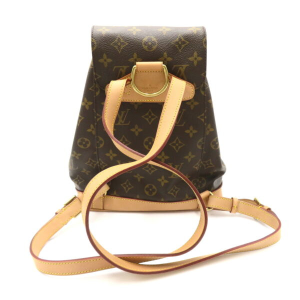 2101217918008 2 Louis Vuitton Montsouris MM Monogram Rucksack Brown