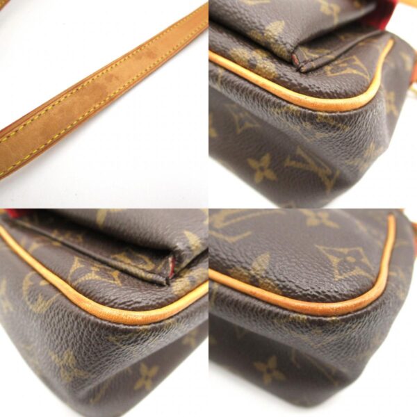 2101217918053 11c Louis Vuitton Vivacite PM Monogram Shoulder Bag Brown