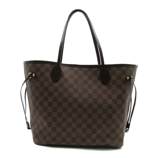 2101217918114 1 Louis Vuitton Neverfull MM Damier Tote Bag Brown