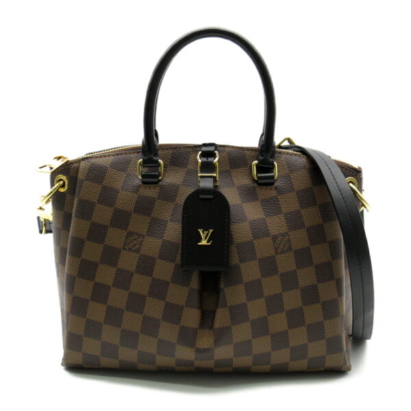 2101217918183 1 Louis Vuitton Odeon PM Damier Shoulder Bag Brown