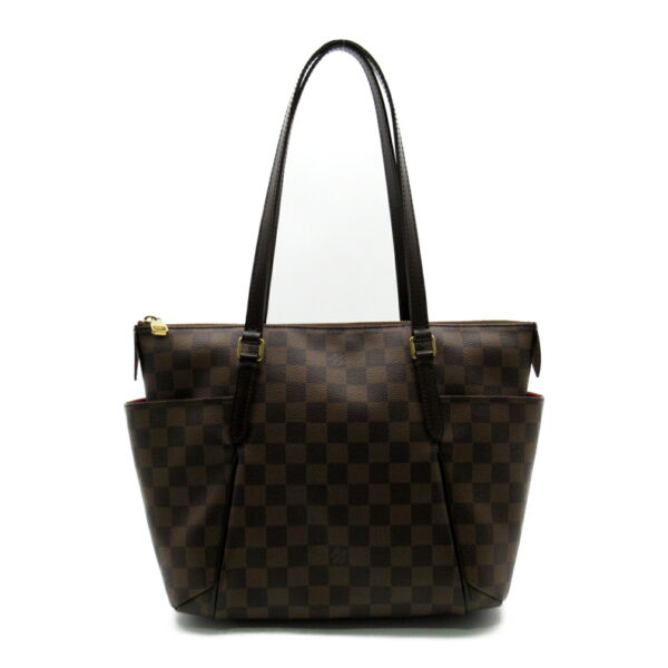 2101217918220 1 Louis Vuitton Totally PM Damier Tote Bag Brown