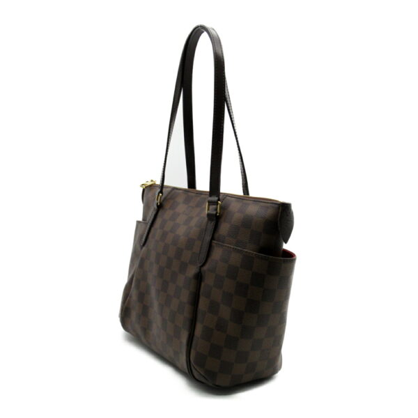 2101217918220 2 Louis Vuitton Totally PM Damier Tote Bag Brown