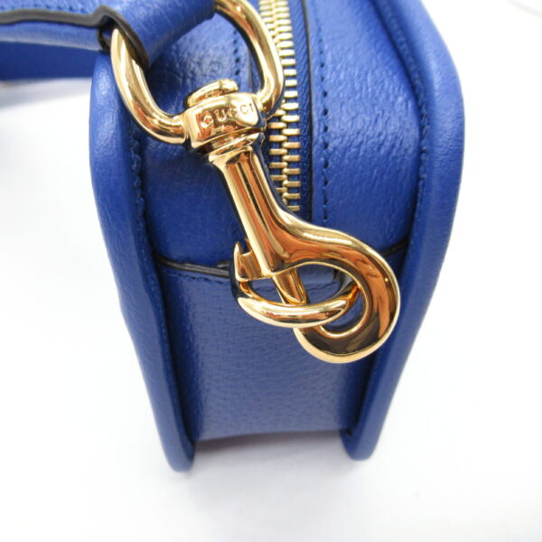 2101217918572 8 Gucci Gg Lambus Shoulder Bag Blue