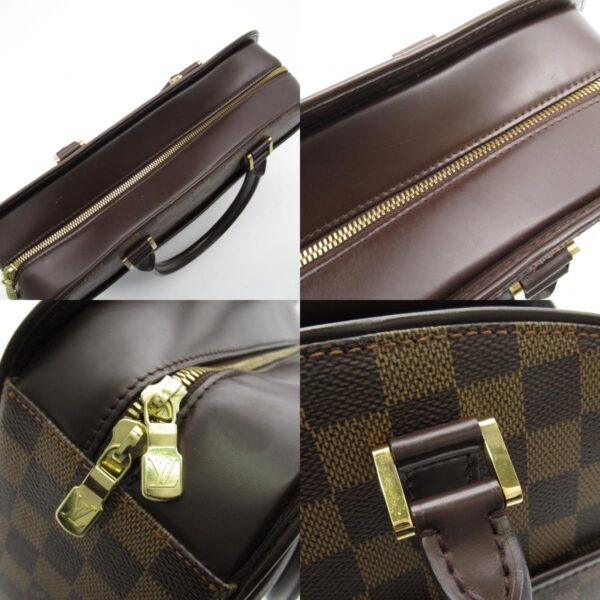 2101217925396 16c Louis Vuitton Saria Oriental Damier Handbag Brown