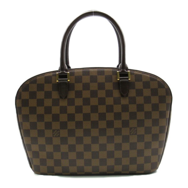 2101217925396 3 Louis Vuitton Saria Oriental Damier Handbag Brown