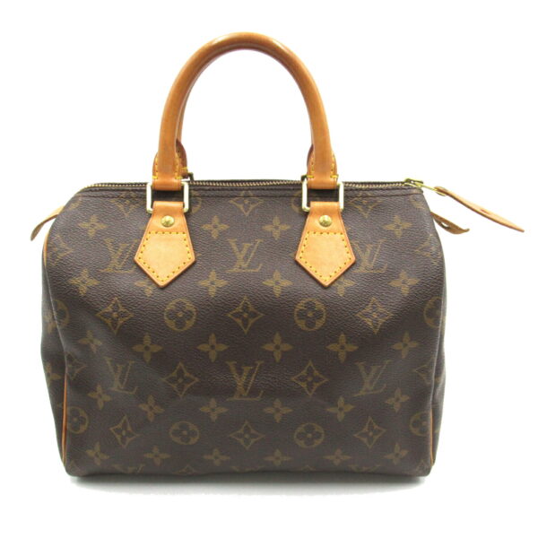 2101217925402 1 Louis Vuitton Speedy 25 Monogram Handbag Brown