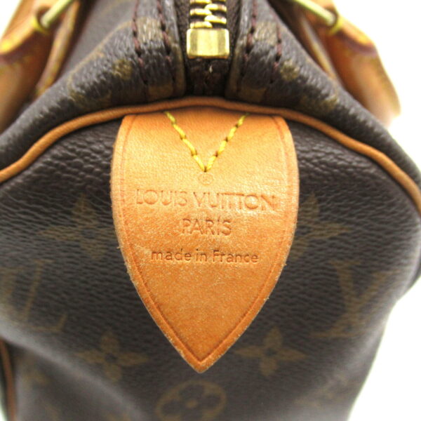 2101217925402 8 Louis Vuitton Speedy 25 Monogram Handbag Brown