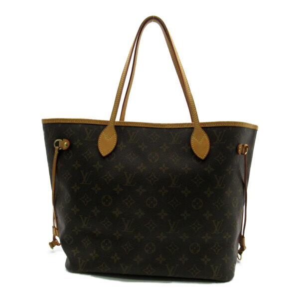 2101217925440 1 Louis Vuitton Neverfull MM Monogram Tote Bag Brown