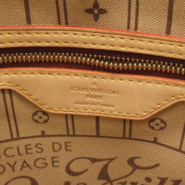 2101217925440 6 Louis Vuitton Neverfull MM Monogram Tote Bag Brown