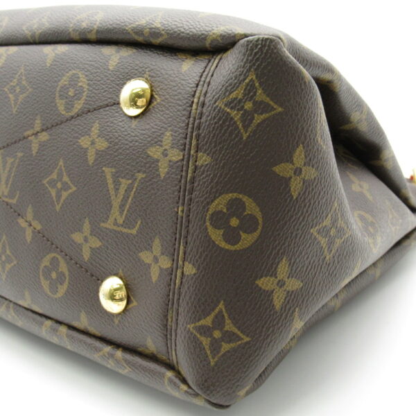 2101217925488 6 Louis Vuitton Pallas Monogram Tote Bag Brown