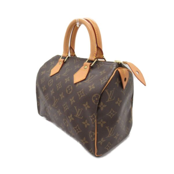 2101217927802 4 Louis Vuitton Speedy 25 Monogram Handbag Brown