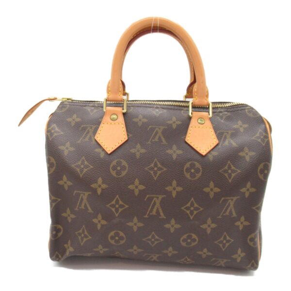 2101217927802 5 Louis Vuitton Speedy 25 Monogram Handbag Brown