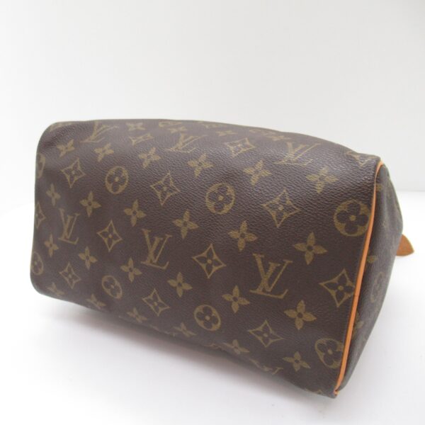 2101217927802 6 Louis Vuitton Speedy 25 Monogram Handbag Brown