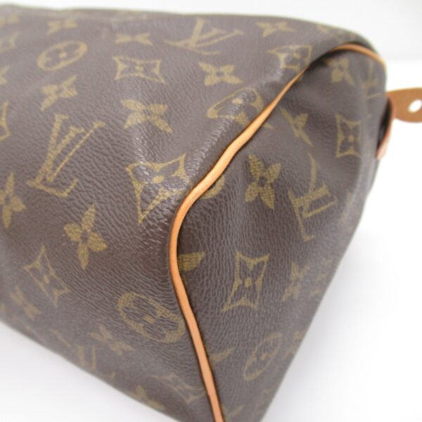 2101217927802 7 Louis Vuitton Speedy 25 Monogram Handbag Brown