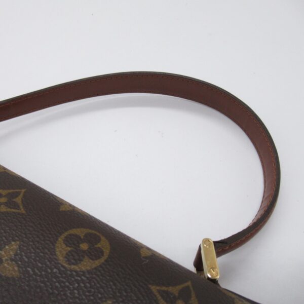 2101217928182 10 Louis Vuitton Concorde Monogram Handbag Brown