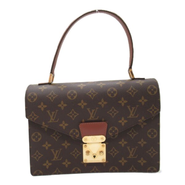 2101217928182 3 Louis Vuitton Concorde Monogram Handbag Brown