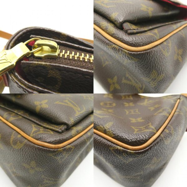 2101217928649 9c Louis Vuitton Viva Cité PM Monogram Shoulder Bag Brown