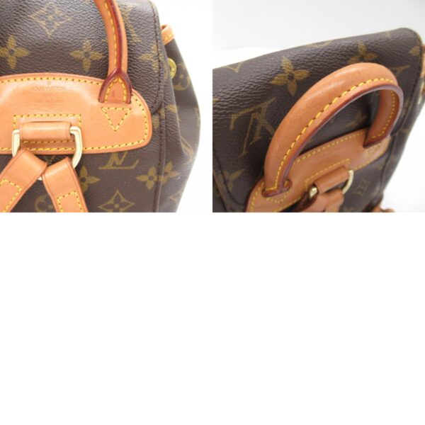 2101217929264 7c Louis Vuitton Mini Montsouris Monogram Rucksack Brown