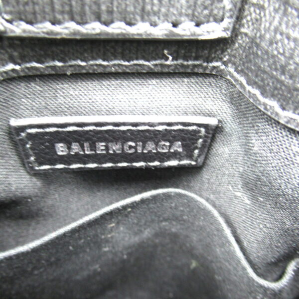 2101217932738 7 Balenciaga Shopping Phone Holder Shoulder Bag Black