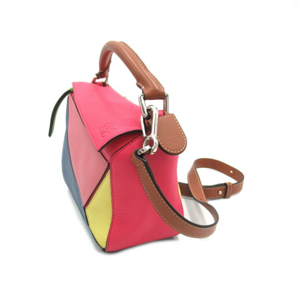 2101217952408 3 Loewe Puzzle Small Leather 2Way Shoulder Bag Multicolor