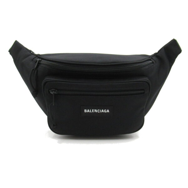 2101217961004 1 Balenciaga Waist Bag Nylon Black