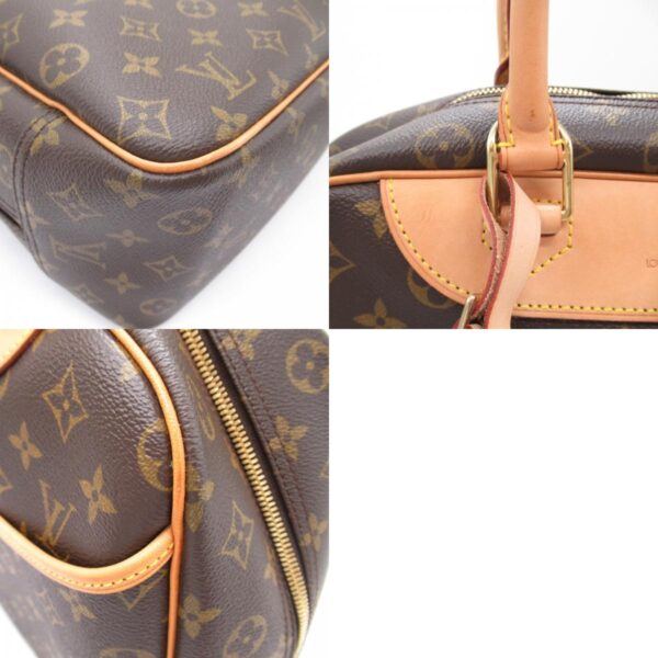 2101217971928 10c Louis Vuitton Deauville Handbag Monogram Brown